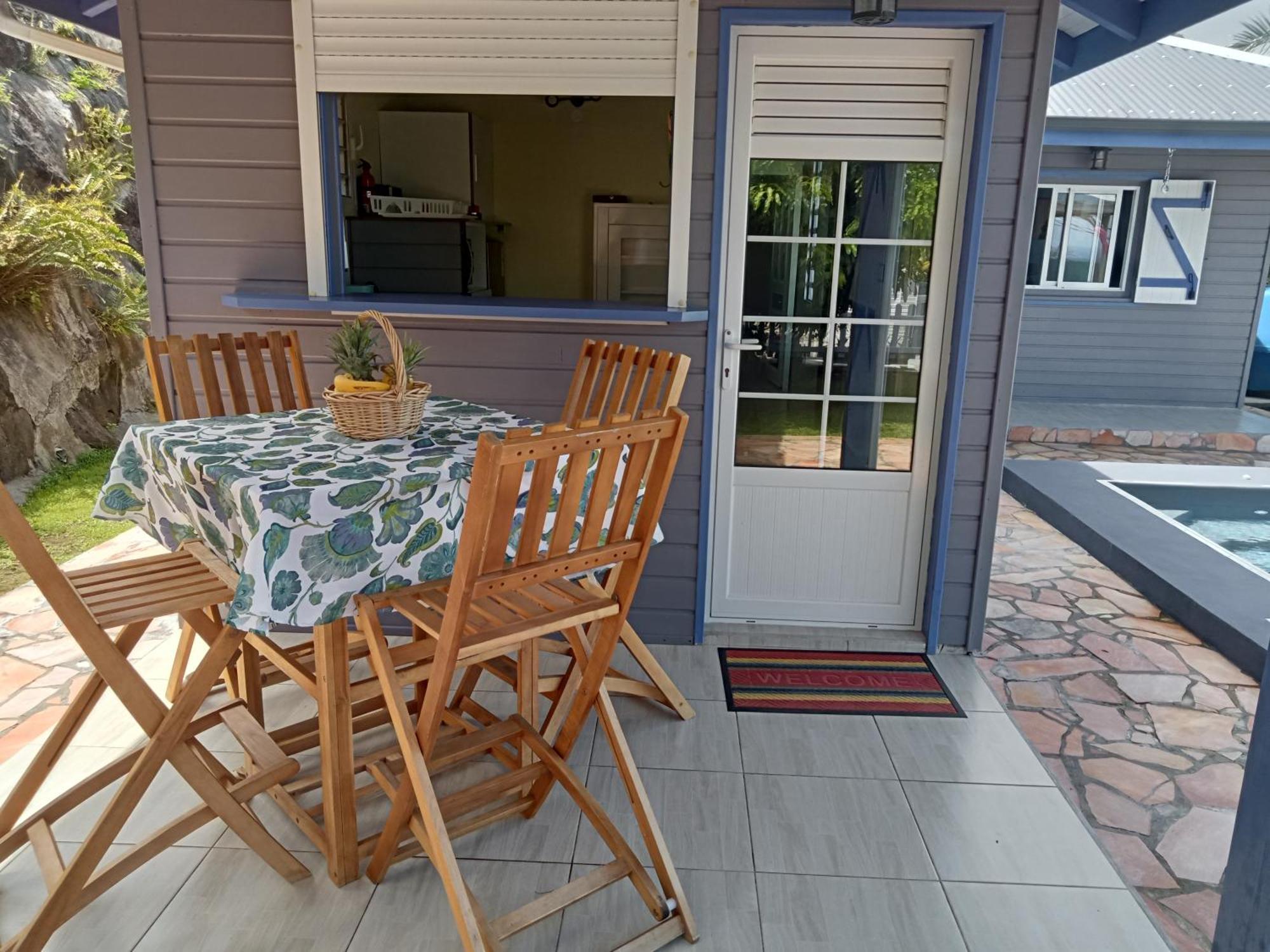 Awmony'Kaz, Gite A Trois-Rivieres Guadeloupe Exterior foto